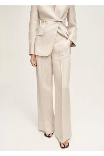 Linen Pants Suit