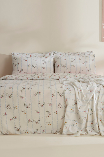 Visnus Double Pique Gift Duvet Cover Set