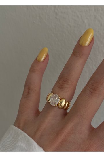 Kelvi̇s Vintage Ring (Size Adjustable)
