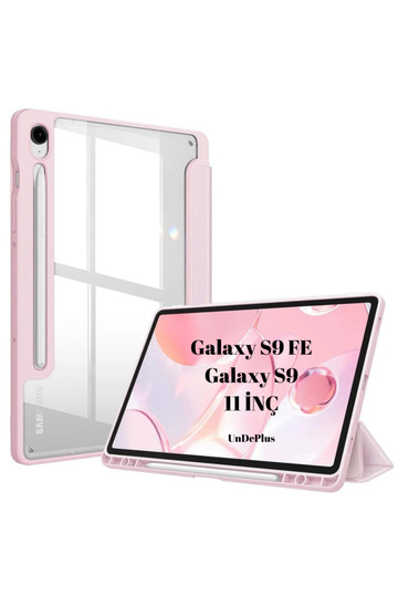 حافظة متوافقة مع جهاز Galaxy Tab S10 Lite S10 FE S9 FE S9 مقاس 11 بوصة، شفافة بتصميم جرافيتي مع حجرة للقلم (وليس مقاس 12.4 بوصة)