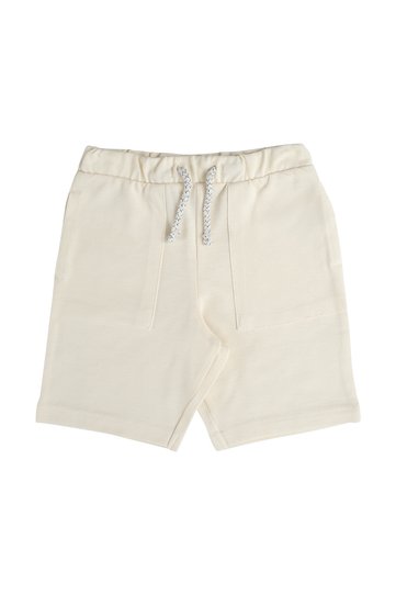 100% Cotton Lace up Pocket Baby Knit Shorts / Soft and Comfortable Fabric / with Different Color Options