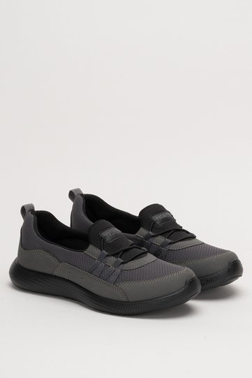 Women's Sports Sneaker Ballet Flexible, Soft, Lightweight, Casual Shoes Smoked Black