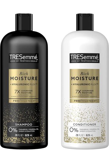 Rich Moisture Shampoo And Conditioner Rich Moisture 2 Count For Dry Hair Formulated With V