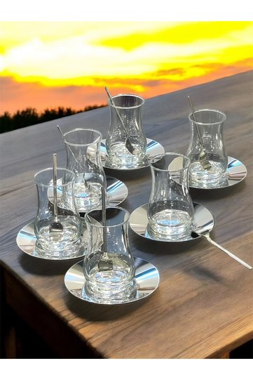 Lisbon Tea Set for 6 People - 18 Piece Set