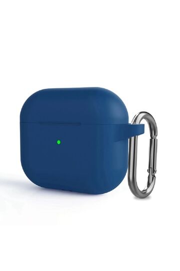 غطاء سيليكون متوافق مع AirPods Pro وPro الجيل الثاني مع خطاف