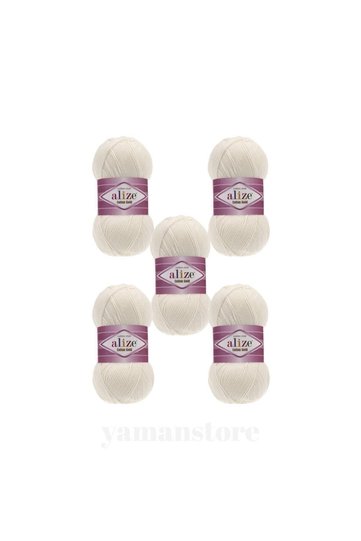 Light Cream Cotton Gold 62 (Pack of 5)