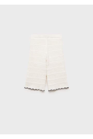 Perforated Knitted Pants