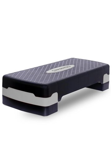 SAS-1000 Stepper AdjustableHeight,Supports upto 225kg,Strength Training& PilatesGrey