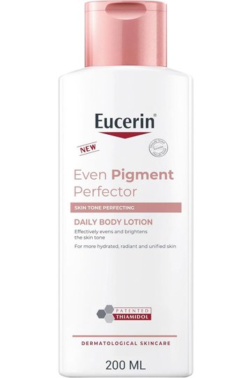 Eucerin Even Pigment Perfector Body Lotion with Licorice Extract and Vitamin E for Even, Radiant, Sm
