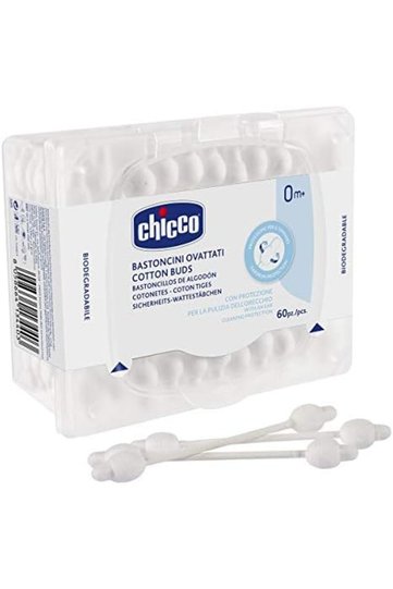 Cotton Buds with Eardrum Protection 60pcs 0m+