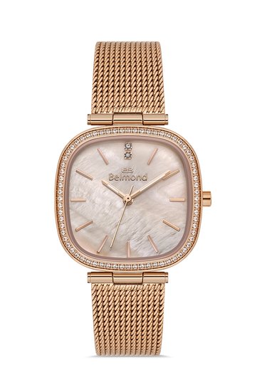 Srl1154.420 Rose Steel Cord Women Wrist Watch