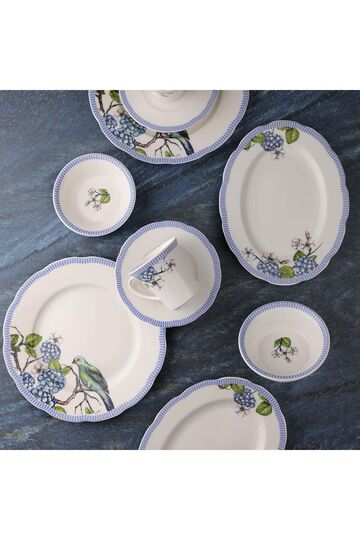 Kutahya Porcelain 28 Prc Breakfast Set Bnoly28Kh42012587 Bone Olympos 12587