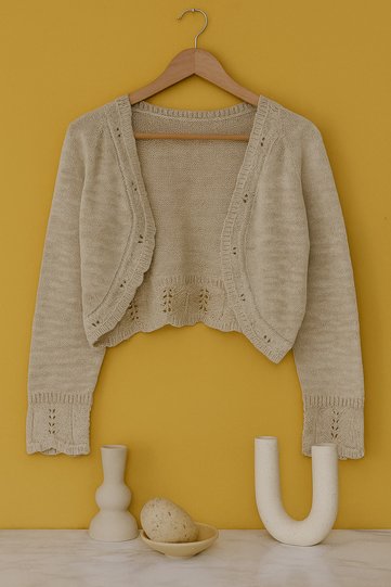 Baby Girl Knitwear Bolero Cardigan