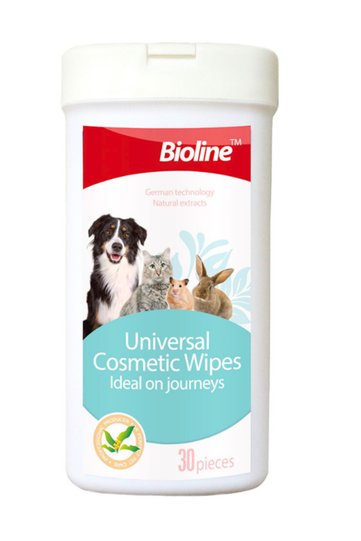 Bioline Universal Cosmetic Wipes 30Pcs