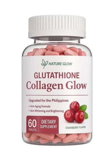 Nature Glow Collagen Glow with Glutathione – Skin Radiance & Nourishment Supplement – 60 Tablets