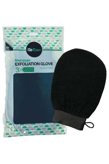 GoCare Moroccan Exfoliating Gloves Deep Cleansing & Revitalizing Bath Mitts