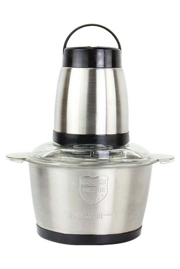 Food Chopper Meat Mincer with 4 stainless steel blades - 3L capacity