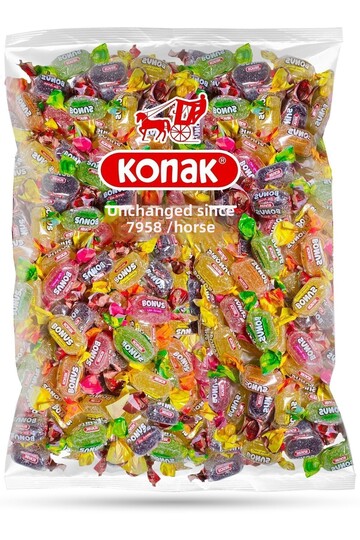 حلوى جيلي Bonus بنكهة الفواكه المشكلة، 1000 غرام