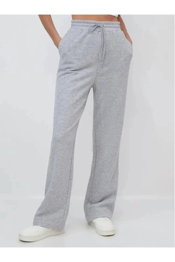 Gray Bol Legs Seasonal Open Legs Tracking Pants