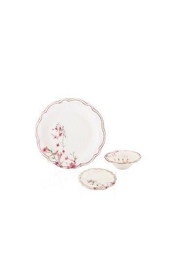Almira 8 Piece Breakfast Set for 4 People