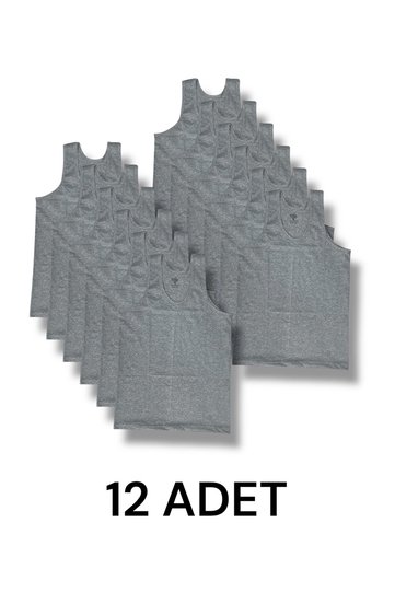 Men's Tank Top Cotton 12 Pack with Strap