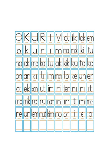 Magnet 2Nd Group Letters and Numerals 80 Pieces