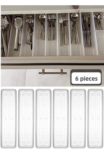Bade 6 item(s) (L) Drawer Cutlery Organizer Box - Spoon Organizer