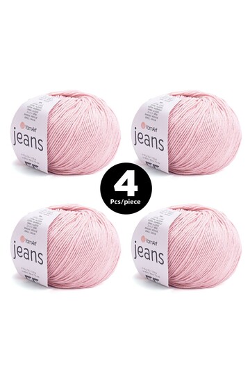 Jeans Knitting Yarn - 83 - Pack of 4