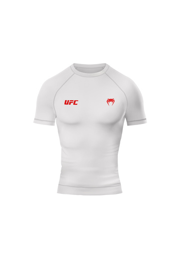 UFC Venum Red Pro+ Compression T-Shirt