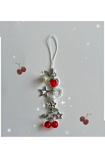 Cherry 🍒   Design Phone & Bag Charm Gift Keychain
