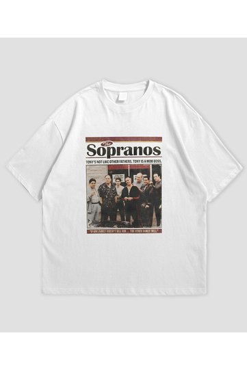The Sopranos Printed Oversize T-Shirt