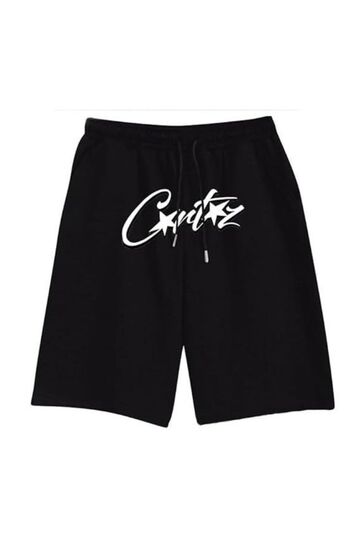 Corteiz Printed Unisex Streetwear Style Shorts