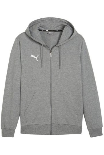 Casuals Hooded Men's Football Jacket 65859533 Gray