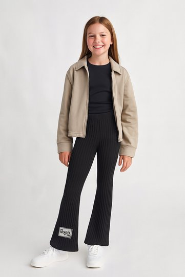 Girls' Knitwear Leggings Spanish Leggings