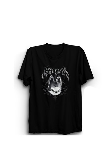 Stray Kids, Evil Wolfchan, Skzoo K-Pop, Korean Music Printed Unisex, 100% Cotton T-Shirt