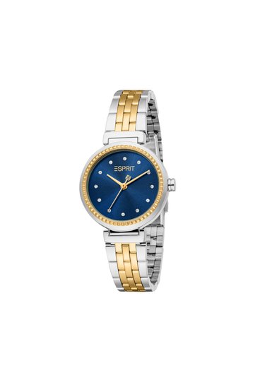 Women's Silver & Gold Stainless Steel Watch | Es1l506m0085