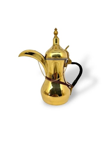 Arabic Mırra Coffee Pot - Copper Mırra Coffee Pot - Delle - Copper Delle - Height(h): 28 cm