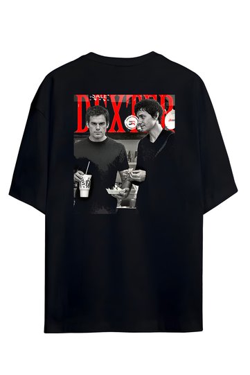 Brian Moser - Dexter Designed Unisex Oversize Cotton T-Shirt