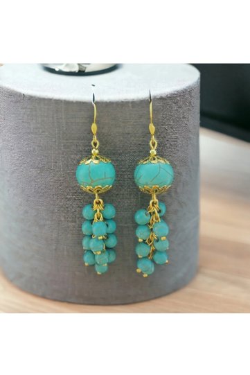 Natural Stone Handmade Earrings