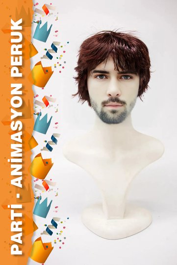 Party / Animation / Theater Wig - Short Red