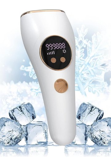 Professional IPL Hair Removal Device with Ice Cooling Technology, Hair Removal for Face & Body