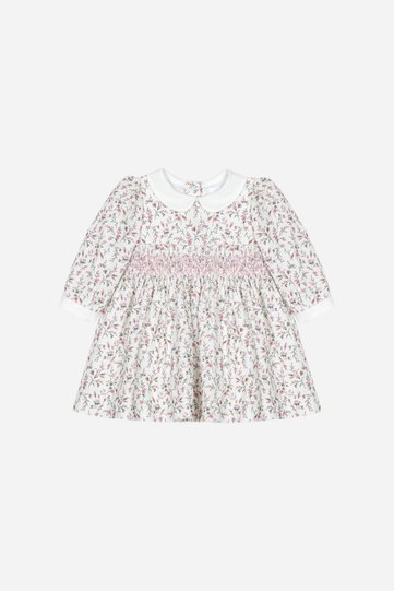 Patachou Newborn Floral Pattern Dress