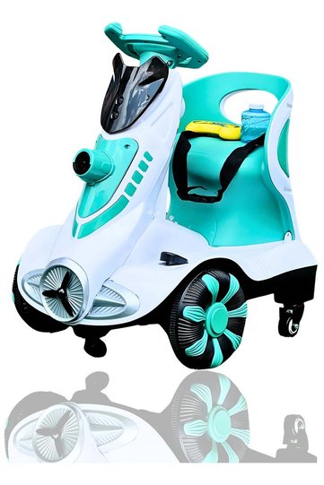 The new Obama Bubble Electric Scooter for kids features two motors, a bubble machine, music, and LED lights.