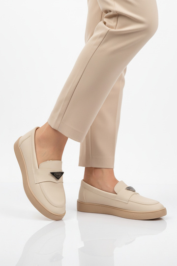 Beige Light Flexible Women's Casual Shoes B-01 Z