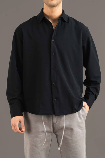 Men's Slim Fit Easy-Iron Sweat-Absorbing Oversized Classic Shirt
