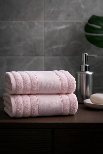مجموعة مناشف حمام فاخرة وناعمة مقاس 50×90+70×140 سم، طقم من قطعتين/مجموعة مناشف/طقم حمام/منشفة هدية