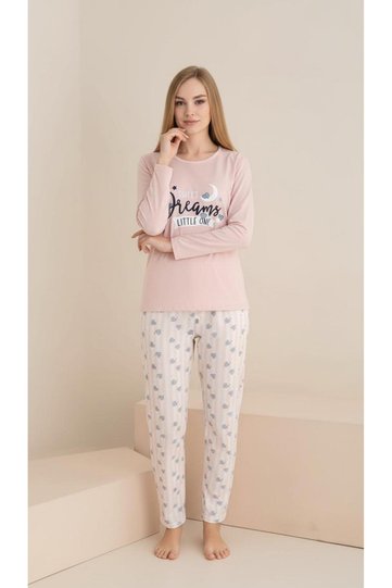 Cotton Two-Piece Pajama Set