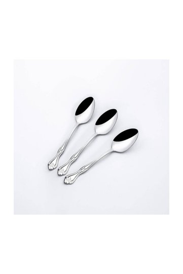 Lalezar Plain 12 Pieces Tea Spoon Set