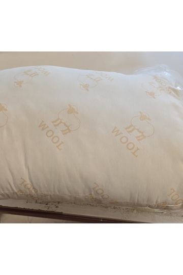 Wool Pillow, Good Morning Wool Pillow, Organic, Wool Pillow, 1St Quality, Long-Lasting, Healthy, Luxury