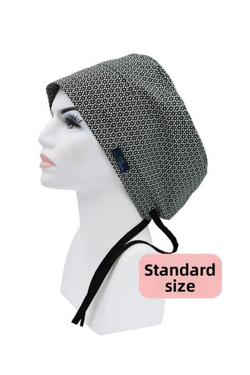 Standard Size Stretch Fabric Geometric Flowers Surgical Cap Doctor Nurse Healthcare Worker Hospital Cap